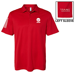 TC MEN'S ADIDAS 3-STRIPES POLO