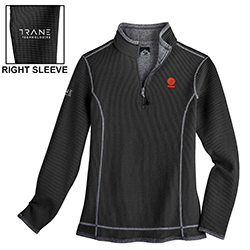 TC LADIES MAVERICK WAFFLE 1/4 ZIP